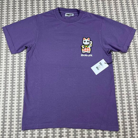 NWT COMPLEXCON X NIGO x Nigo 20 YR Jam Purple Logo T-Shirt Size S New - Picture 1 of 6